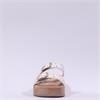Paul Green 2 Strap Studded Mule Sandal - Off White Gold